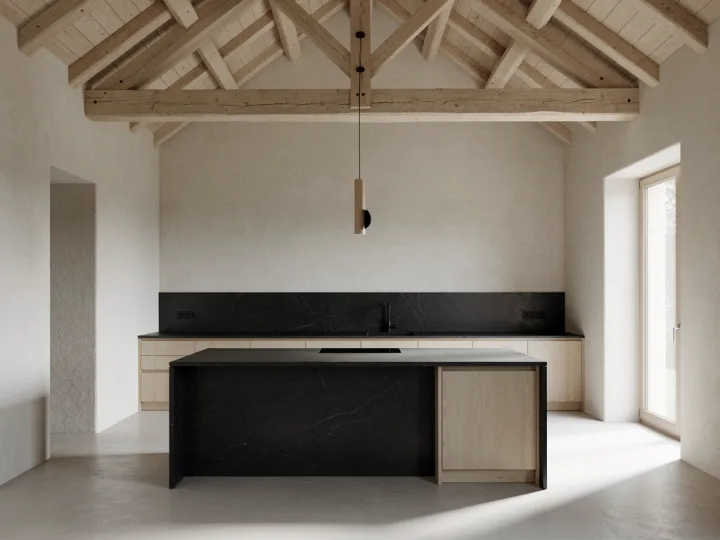 Interior, material discipline, generated by Nuit F