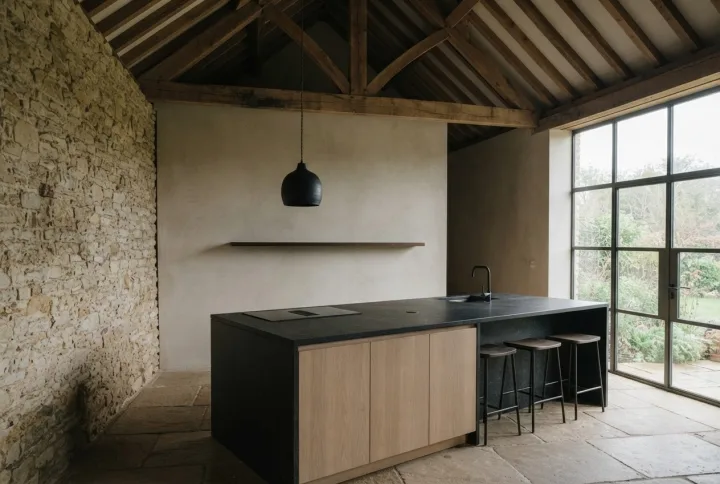 Interior, material discipline, generated by Light