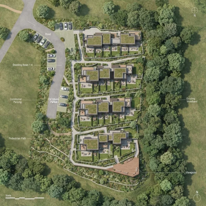 Masterplan, site rules, generated by Light