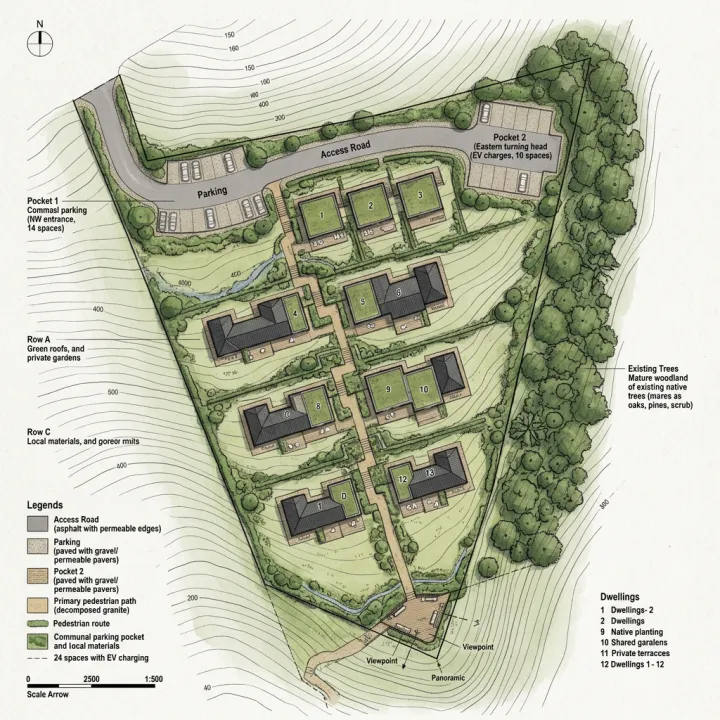 Masterplan, site rules, Nuit N, run 1