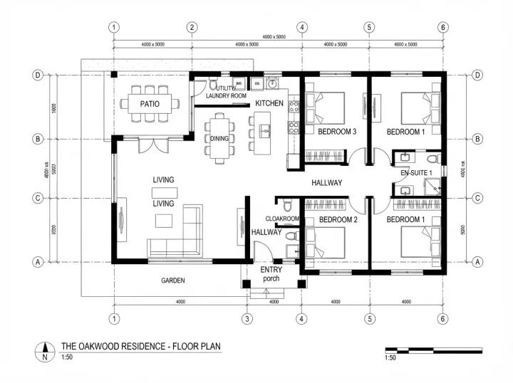 Floor plan, open brief, Light, run 3