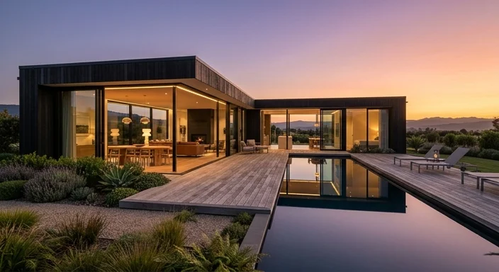 Architectural concept visualization generated by Nuit — example 1